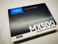 SSD disk 500GB, Crucial