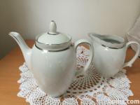 Porcelanast čajnik in vrč BAREUTHER Bavaria