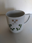 Retro porcelan skodelica/Češkoslovaška 9x8cm
