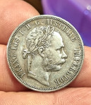 !"Avstroogrska 1 florin gulden 1884