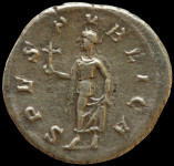 LaZooRo: Rim - AR Denarius Aleksandra Severja (222 - 235 AD), Spes
