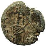 LaZooRo: Rimsko cesarstvo - AE4 Follis Leona I. (457 – 474 AD), Verina