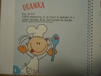 Motivacijsko ustvarjalna kuharska knjiga za otroke.