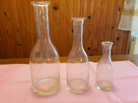 Gostilniške starinske steklenice KOMPLET