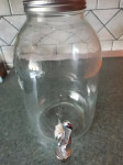 Kozarec iz stekla na pipco