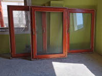Lesena okna (3x)