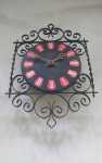 Vintage stenska ura Weimar Electronic Wall Clock