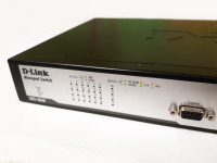 D-LINK stikalo / switch DES-3028, 10/100/1000 Mbps