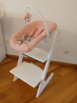Ležalnik / stolček za hranjenje Stokke newborn set