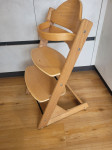 Otroški stolček lesen