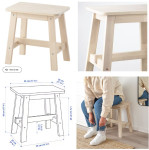 2x IKEA stol(ček) - tabure