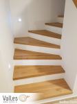Lesene  hrastove stopnice