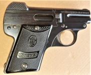 Pištola Steyr Mod. 1909, Kipplauf, Kal. 6,35 mm