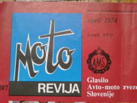 Moto revija -april 1974, letnik XVII (AMZS)