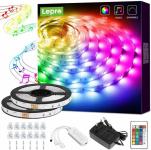 Set LED trak 10m spreminjajoče barve – glasbeni