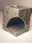 svečnik (za svečko in eterično olje) keramika, za sprostitev