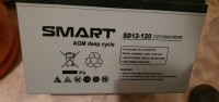 2 akumulatorja Smart AGM 120Ah