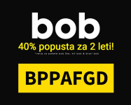 BOB koda  BPPAFGD = 40% popusta na naročnino, za 2 leti !