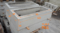 Temelj za zunanjo enoto toplotne črpalke, betonski temelj za TČ