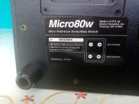 BOSTON ACOUSTICS MICRO 80W in MICRO 80X (made in usa)