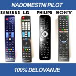 TV Daljinec Samsung LG SONY PHILIPS Nadomestni - LED LCD PLAZMA
