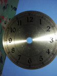 Kovinski številčnik za stensko uro