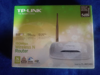 NOV, zapakiran brezžični usmerjevalnik router TP-LINK  TL-WR740N