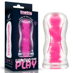 MASTURBATOR Lovetoy Lumino Play Pink Glow 6''