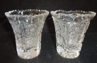 Kristalna vazica Rogaška, na voljo 2 enaki