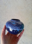 Posodica, vaza v modri barvi