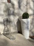 Steklena visoka vaza