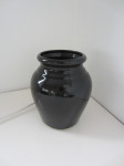 Vaza – črna, keramična + darilo