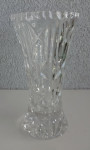 Vintage steklena vaza višina 20 cm