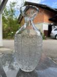 Ročno izdelana kristalna vaza iz časa Jugoslavije 24% svinec