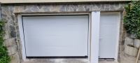 Enokrilna garažna vrata HANUS dimenzij 1210 x 2190 bela