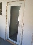 Vhodna vrata s steklenim polnilom (brez praga) 196,5 x 85,5 cm
