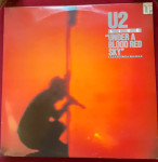 Gramofonska plošča LP U2, live, Under a blood red sky