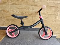 Globber kolo poganjalec Go Bike  Črn - Neon roza