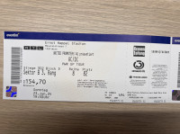 AC/DC - PWR UP TOUR sedišči pri odru, Dunaj, 23.6.2024