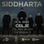 Koncert Siddarta v Cslju 06.04.2024
