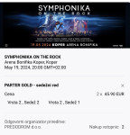 Vstopnice Symphonika on the rock