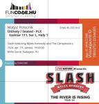 2 x VSTOPNICA za koncert: SLASH feat Miles Kenedy, 19.4. Budimpešta