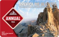 America the beautiful karta za ameriške nacionalne parke