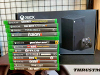 Xbox One Series X konzola + igre -rabljeno