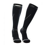 Visoke DEXSHELL nepremočljive kompresijske športne nogavice, črne, XL