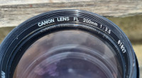 Canon 200mm f/3,5 FL - Canon FL / FD bajonet