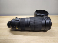 Nikon AF-S 200-500mm f/5.6 E ED VR Zoom Nikkor objektiv + pokrovček