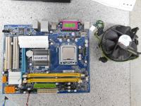 INTEL Quad procesor + osnovna plošča + hladilnik