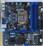 Plošča MSI B75MA-P45 + Intel Core i5 3450 + 8gb ram