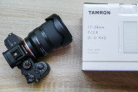 Tamron 17-28mm 2.8 sony E-mount